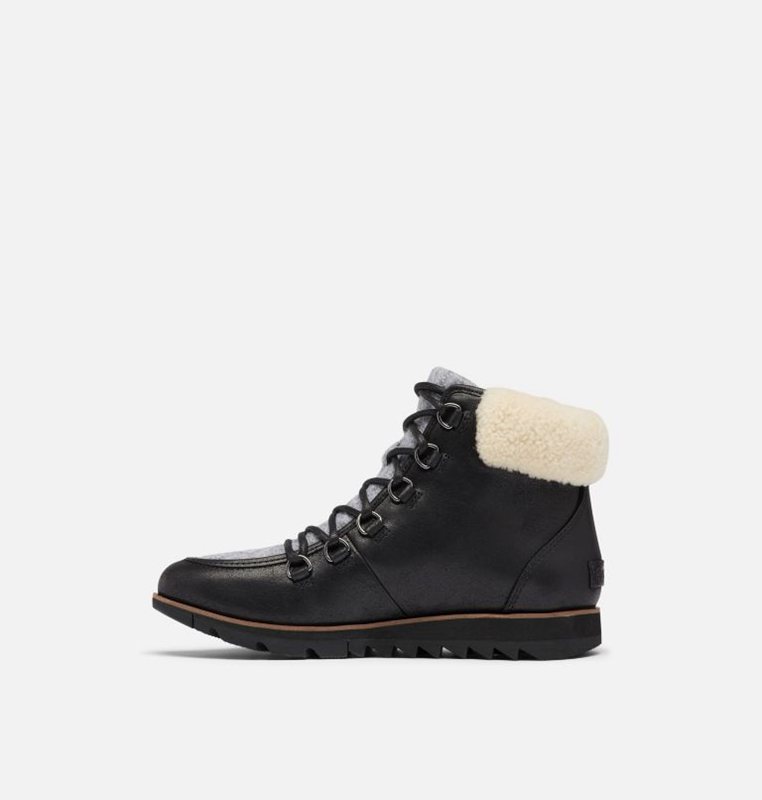 Sorel Dam Stövlar Svarta - Harlow™ Lace Cozy Låga - SCA-435781